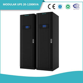 Système d'UPS de serveur de support de batterie, onde sinusoïdale modulaire de système d'UPS de 3 phases Data Center