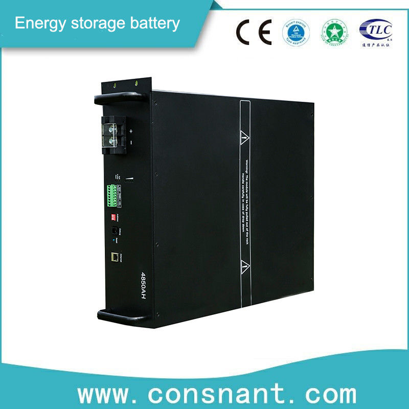 Batterie de fer de lithium pour l'application de télécom, batterie de phosphate de fer de lithium de performances de décharge de haut débit