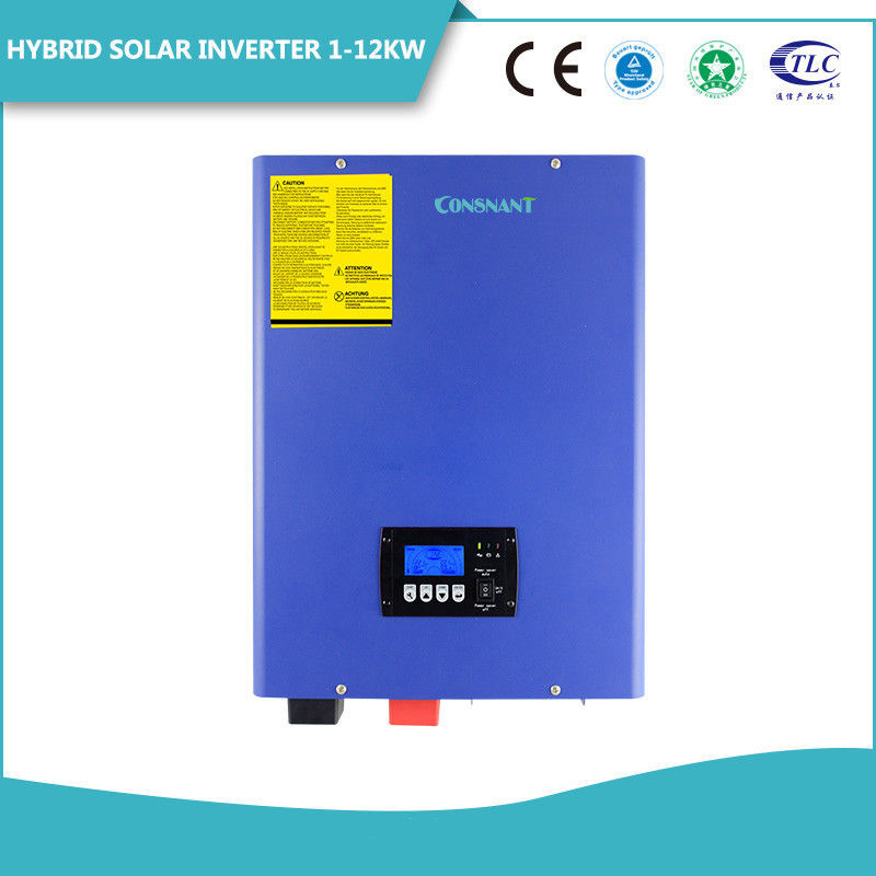 L'inverseur hybride à haute fréquence de puissance de lien de grille, 48V C.C 230VAC mettent séparément l'inverseur en phase de pile solaire
